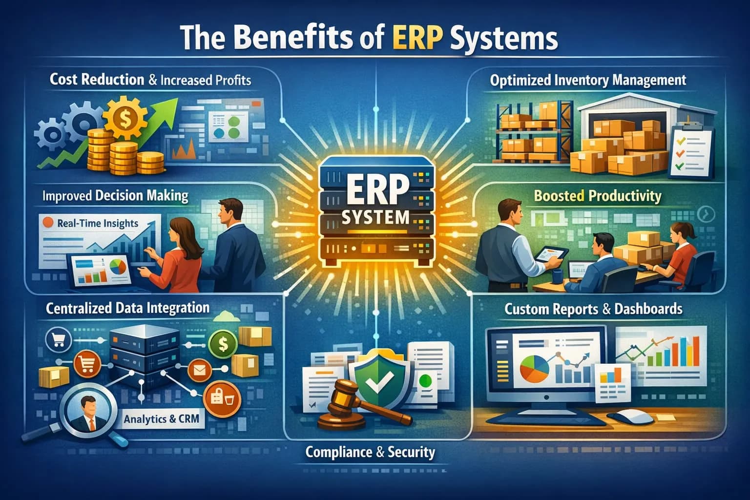 Key Benefits of ERP Systems for Modern Businesses